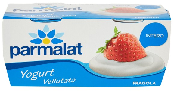 PARMALAT YOGURT INTERO ALLA FRAGOLA VELLUTATO 2 X 125 G