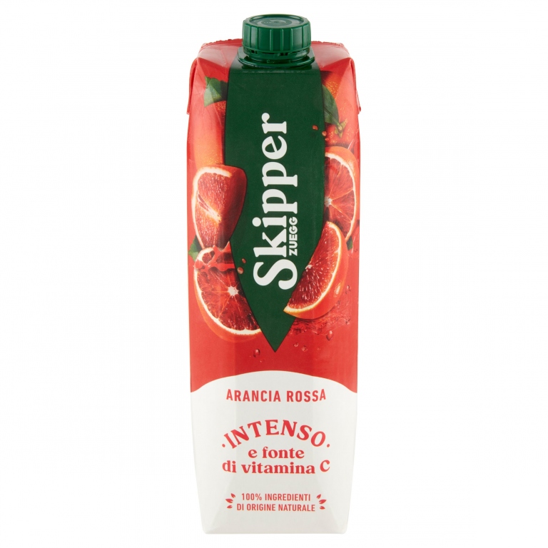 ZUEGG SKIPPER FONTE DI VITAMINA C ARANCIA ROSSA 1000 ML