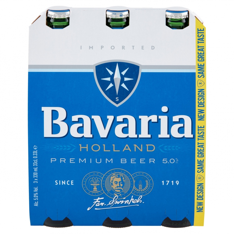 BAVARIA PREMIUM BEER 3 X 33 CL