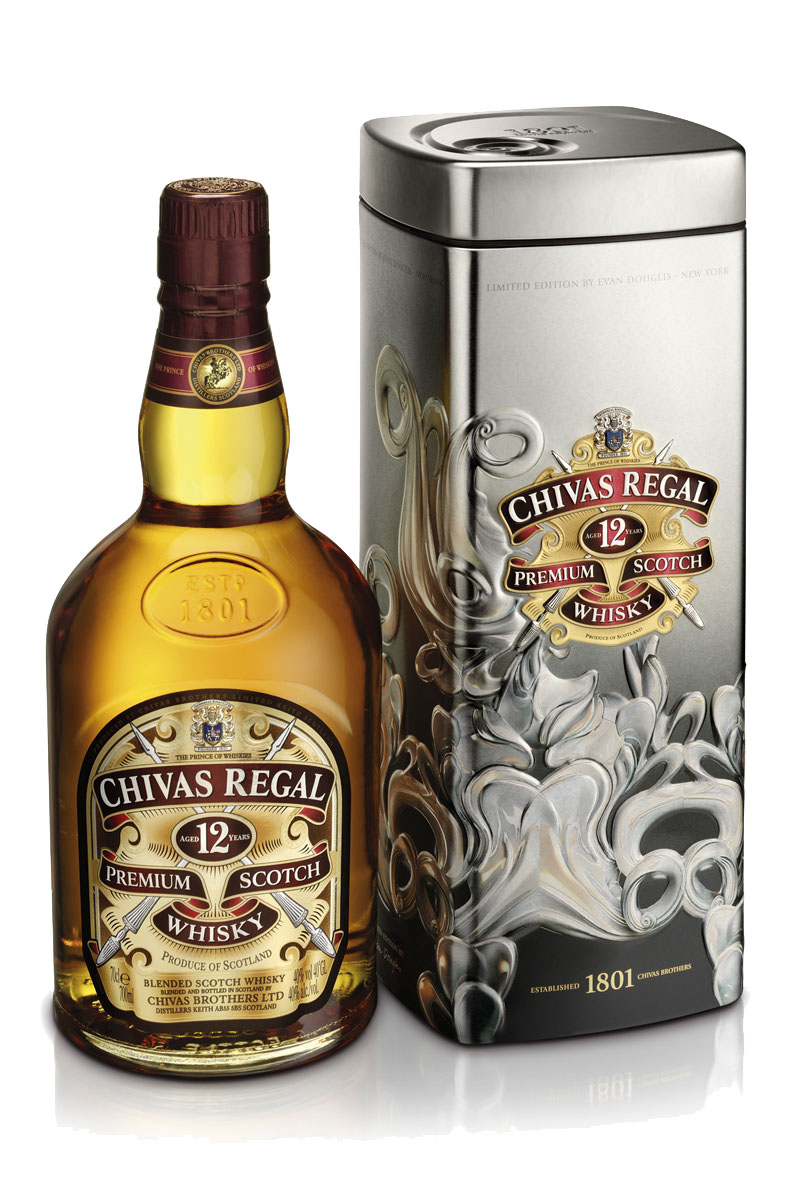CHIVAS REGAL 12 YEARS OLD BLENDED SCOTCH WHISKY 70 CL