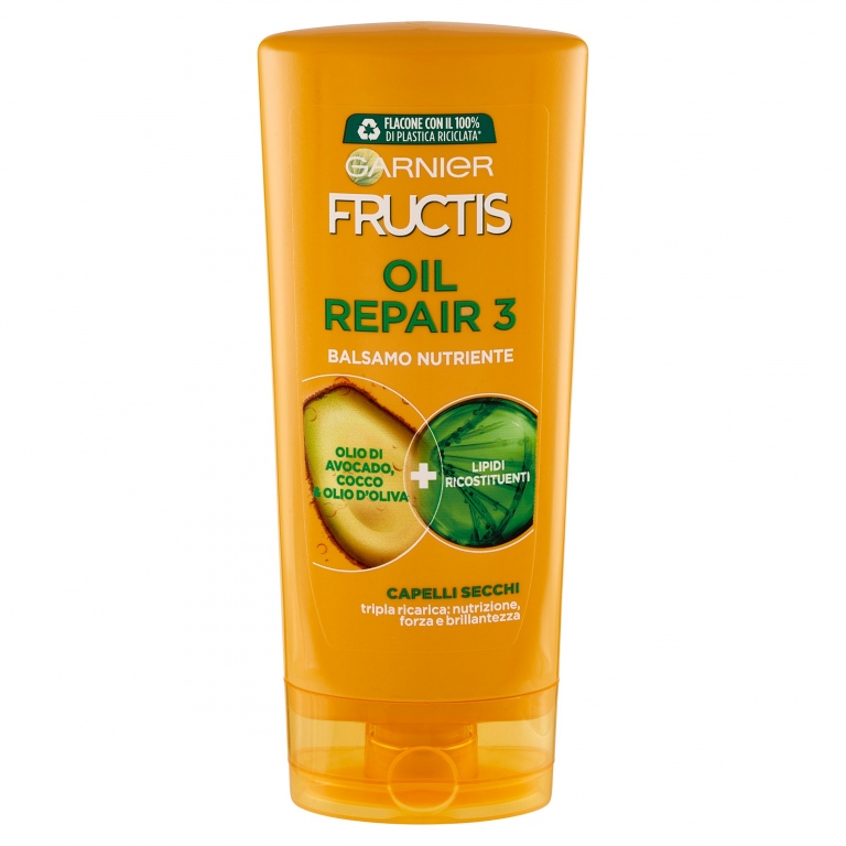 GARNIER FRUCTIS OIL REPAIR 3 - BALSAMO PER CAPELLI SECCHI - 200 ML