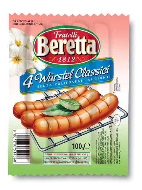 FRATELLI BERETTA WURSTEL CLASSICI 100 G