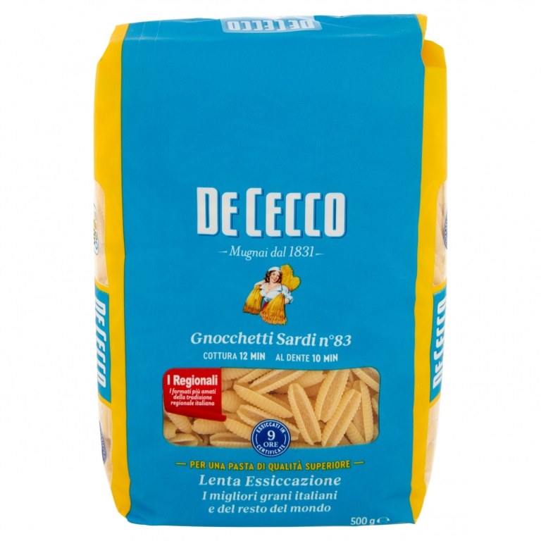 PASTA DE CECCO N.83 GNOCCHETTI SARDI GR.500       