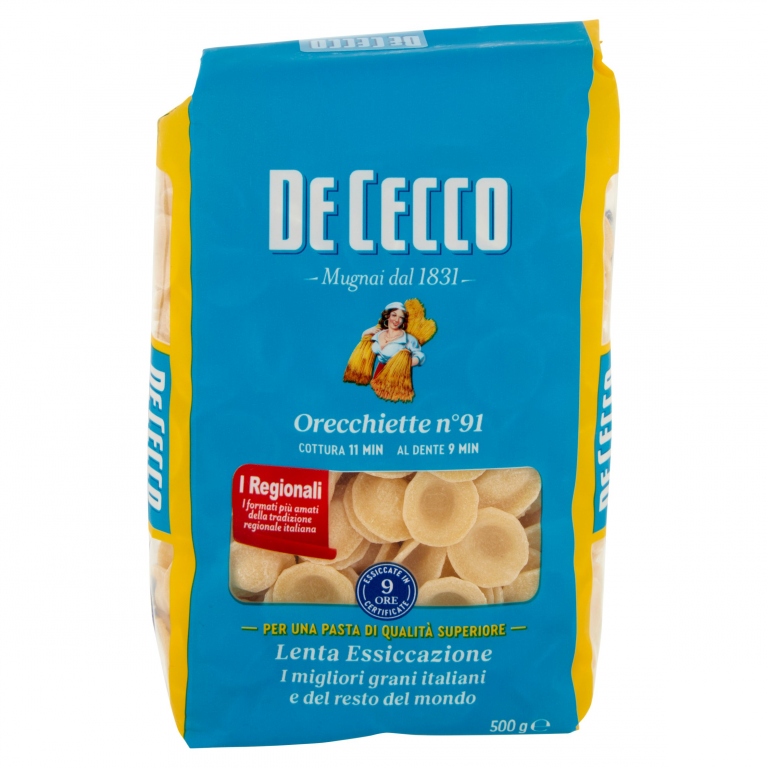 PASTA DE CECCO ORECCH.N.91 G500                   