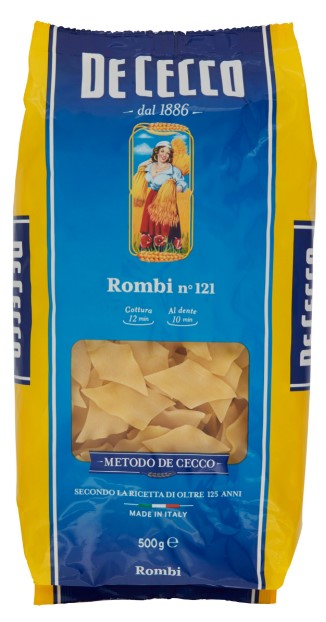 PASTA DE CECCO ROMBI N.121 GR.500                 