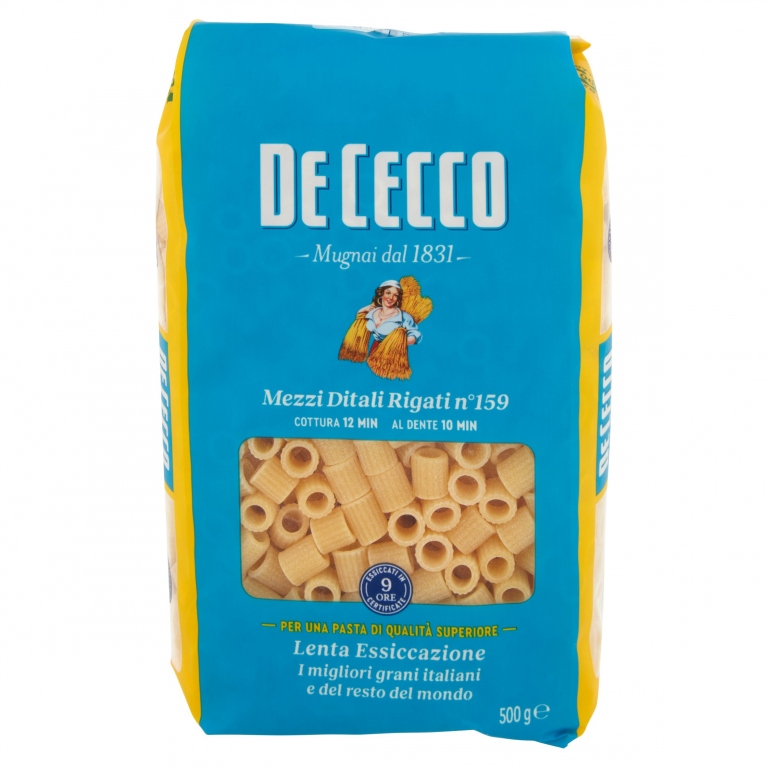 PASTA DE CECCO N.159 MEZZI DITALI RIG.G500        