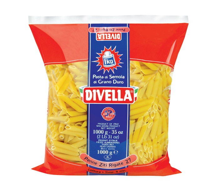 DIVELLA PENNE ZITI RIGATE 27 1000 G