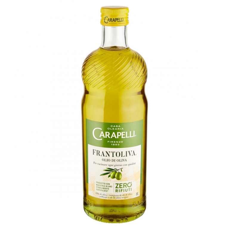CARAPELLI FRANTOLIVA OLIO DI OLIVA COMPOSTO DI OLI DI OLIVA RAFFINATI E OLI DI OLIVA VERGINI 1 LITRO