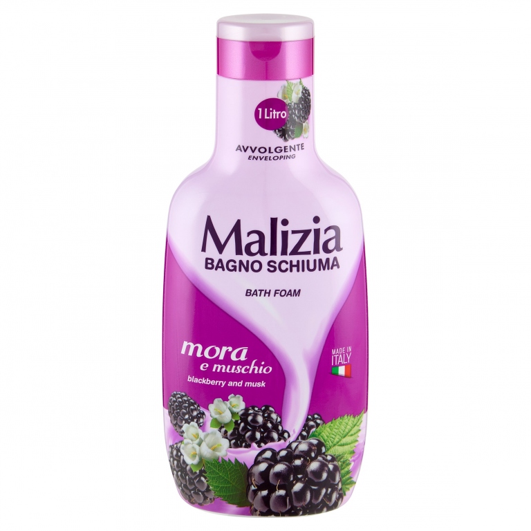 MALIZIA BAGNO SCHIUMA MORA E MUSCHIO 1000 ML