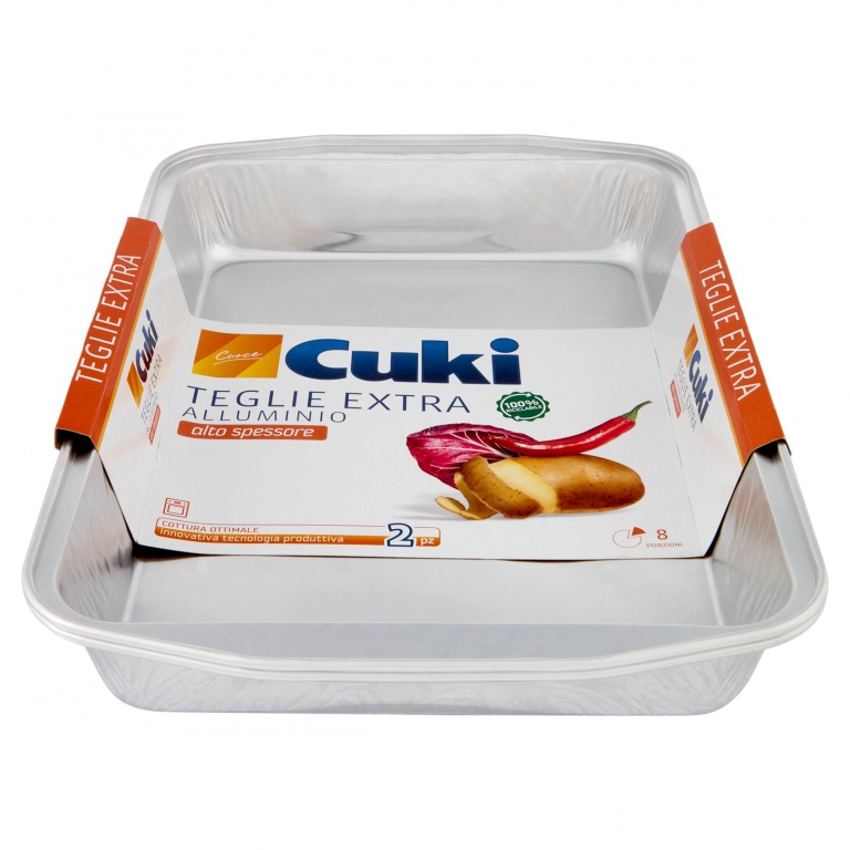 CUKI CUOCE TEGLIE EXTRA 8 PORZIONI - 2 PZ (S 97)