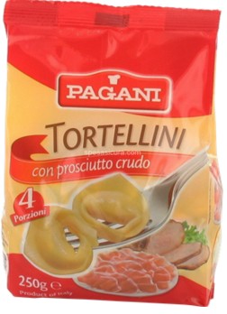 PAGANI TORTELLINI CON PROSCIUTTO CRUDO 250 G