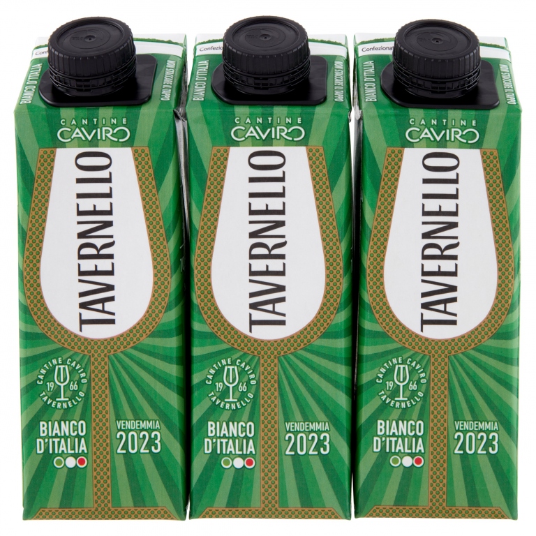 TAVERNELLO VINO BIANCO 3 X 250 ML