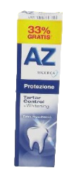 AZ RICERCA DENTIFRICIO CON FLUORO ATTIVO MULTI PROTEZIONE TARTAR CONTROL + WHITENING 75 ML