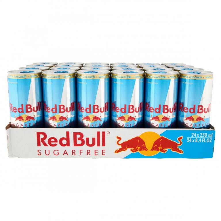 RED BULL ENERGY DRINK, SENZA ZUCCHERI, 250 ML