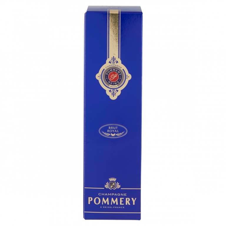 CHAMPAGNE POMMERY BRUT ROYAL CL.75 CON ASTUCCIO