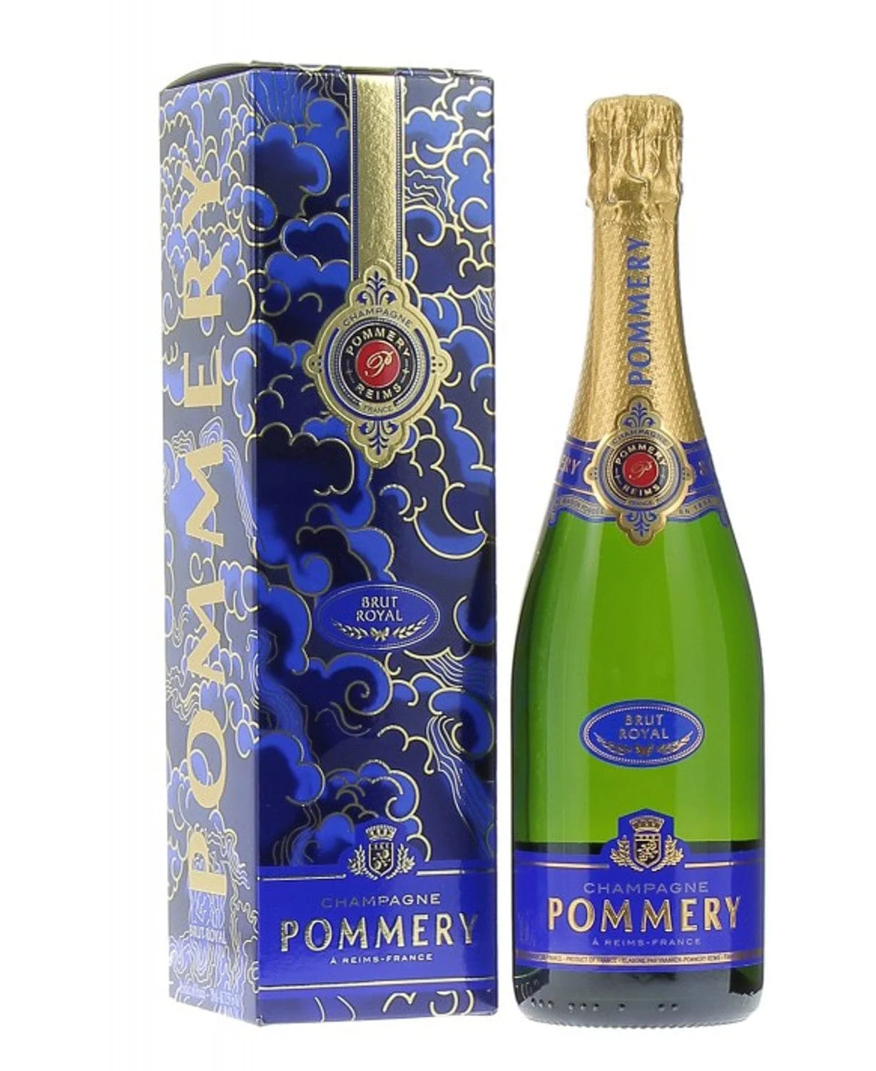 CHAMPAGNE POMMERY BRUT ROYAL CL.75 CON ASTUCCIO
