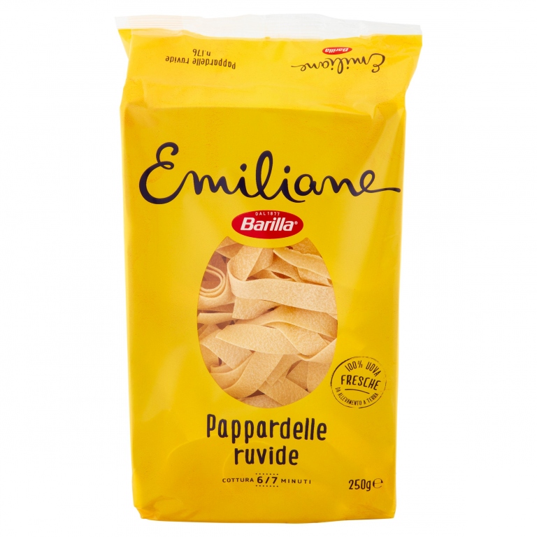 BARILLA EMILIANE PAPPARDELLE ALL'UOVO 250G