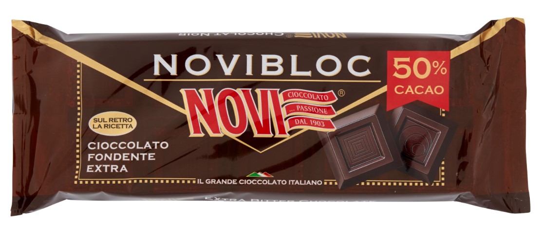 NOVI NOVIBLOC CIOCCOLATO FONDENTE EXTRA 500 G