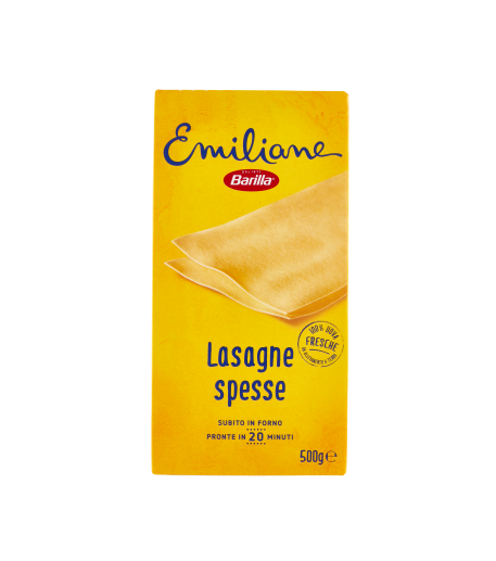 BARILLA EMILIANE LASAGNE ALL'UOVO 500G