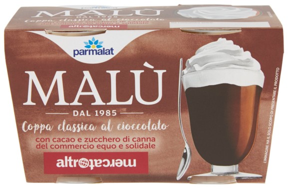 PARMALAT MALU COPPA CLASSICA AL CIOCCOLATO 2 X 100 G