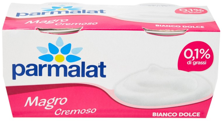 PARMALAT YOGURT MAGRO BIANCO DOLCE 2 X 125 G