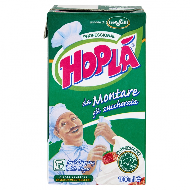 PANNA HOPLA'VEGETETALE DOLCE PROFESSIONALE LT.1