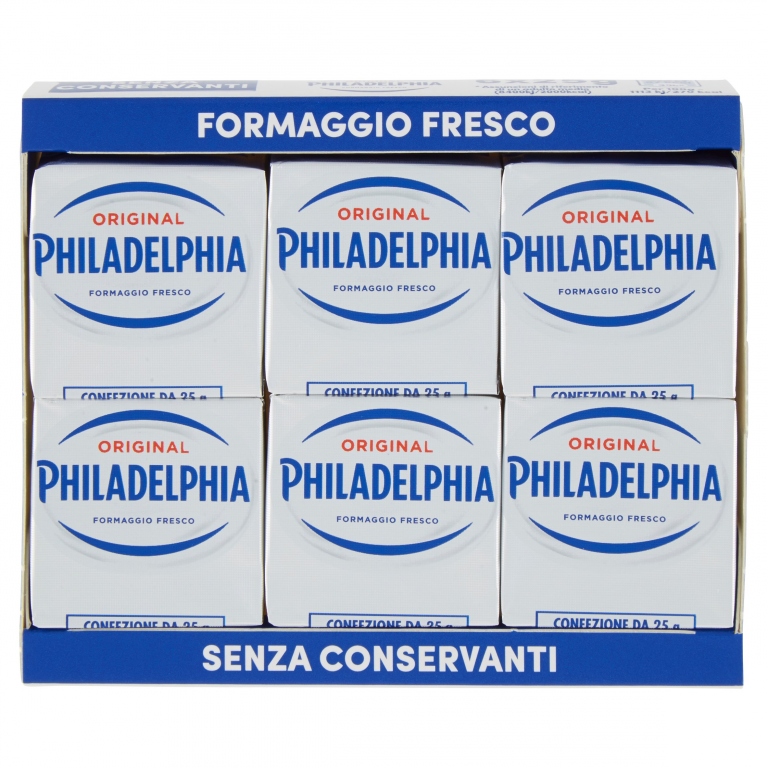 PHILADELPHIA ORIGINAL 6 X 25 G