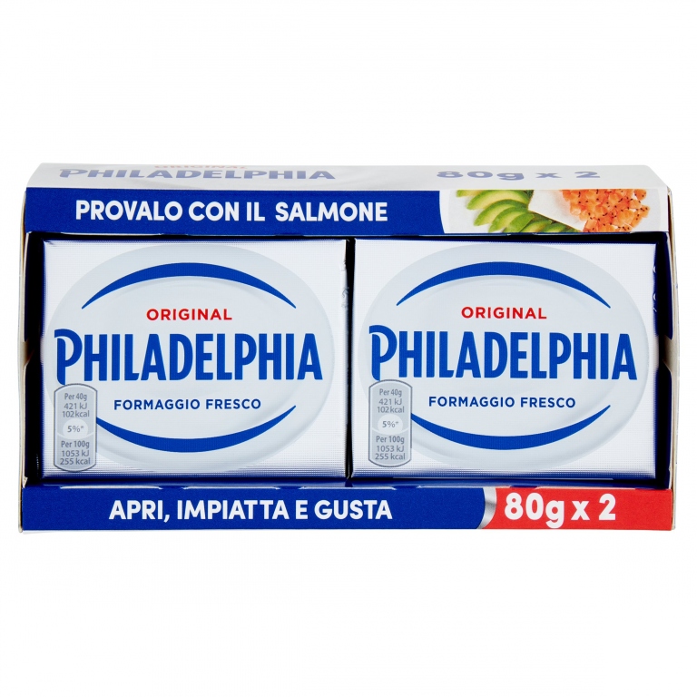 PHILADELPHIA ORIGINAL 2 X 80 G