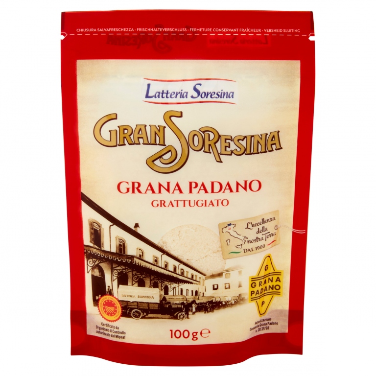 GRAN SORESINA GRANA PADANO GRATTUGIATO DOP 100 G