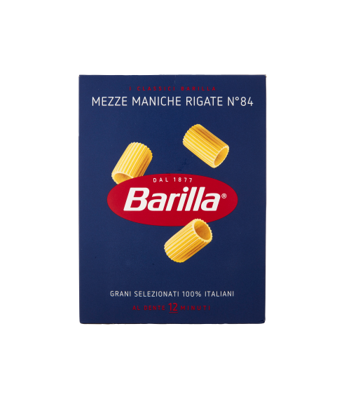 BARILLA MEZZE MANICHE RIGATE N.84 500 G