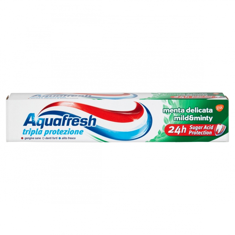AQUAFRESH TRIPLA PROTEZIONE MENTA DELICATA 75 ML