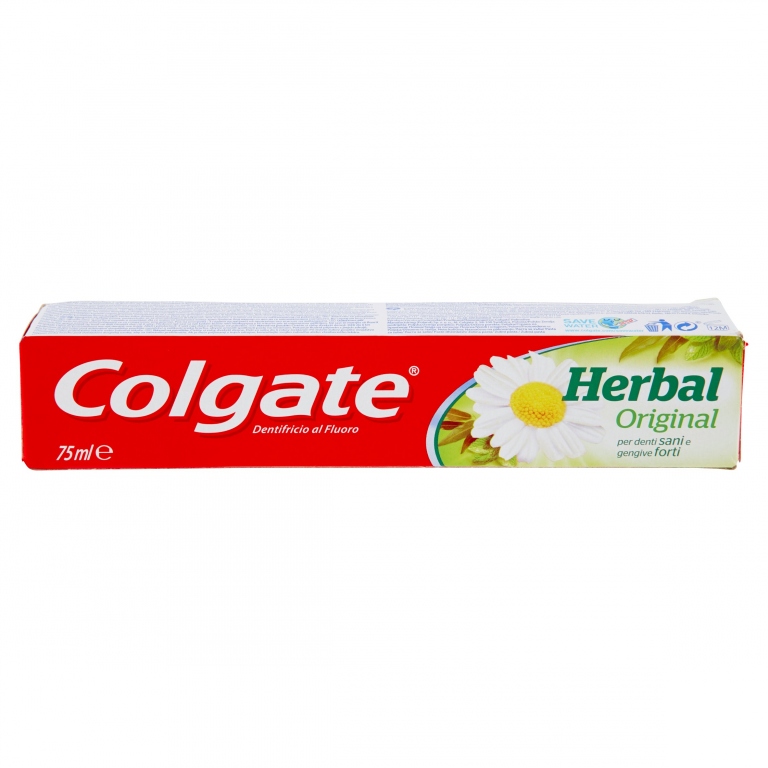 COLGATE DENTIFRICIO HERBAL ORIGINAL, PER DENTI SANI E GENGIVE FORTI, 75 ML