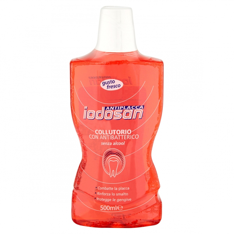 IODOSAN ANTIPLACCA COLLUTORIO CON ANTIBATTERICO 500ML