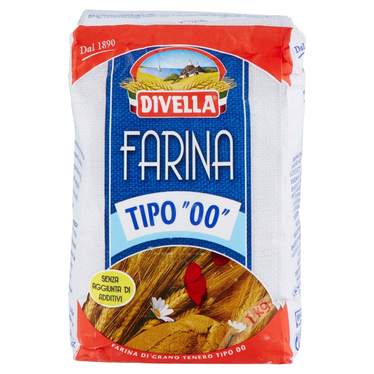 DIVELLA FARINA TIPO "00" 1 KG
