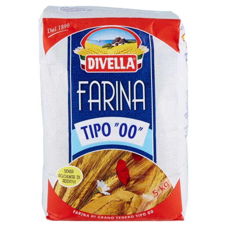 DIVELLA FARINA TIPO "00" 5 KG