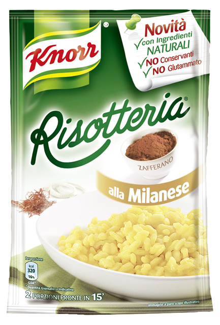 KNORR RISOTTERIA MILANESE 175 G