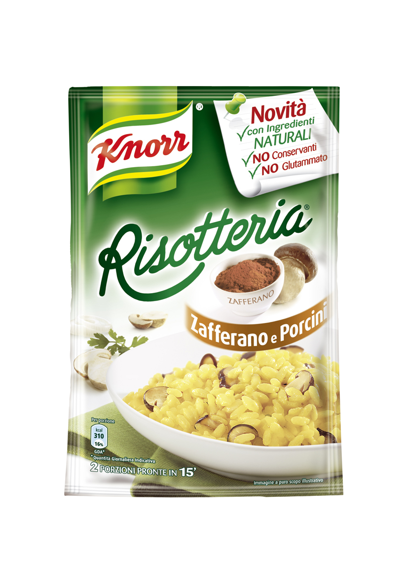 KNORR RISOTTERIA ZAFFERANO E PORCINI 175 G