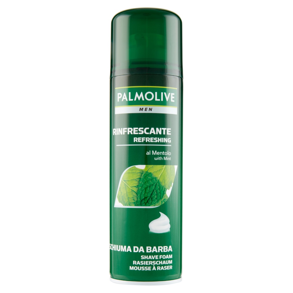 PALMOLIVE FOR MEN SCHIUMA DA BARBA RINFRESCANTE AL MENTOLO 300 ML