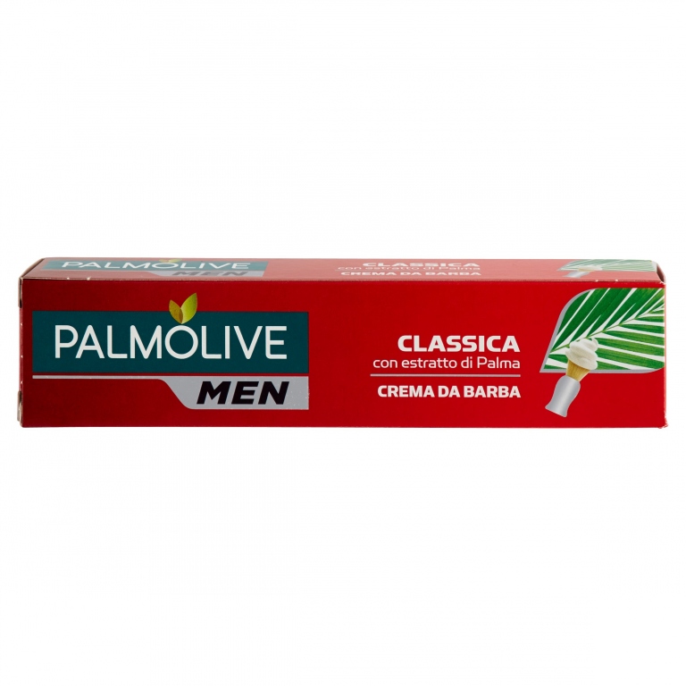 PALMOLIVE CREMA DA BARBA FOR MEN CLASSICA CON ESTRATTO DI PALMA, 100 ML
