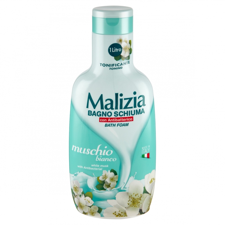 MALIZIA BAGNO SCHIUMA MUSCHIO BIANCO 1000 ML