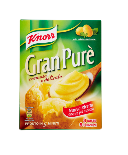 KNORR GRAN PURE DI PATATE IN FIOCCHI 3 X 75 G