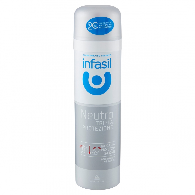INFASIL NEUTRO TRIPLA PROTEZIONE DEODORANTE SPRAY 150 ML