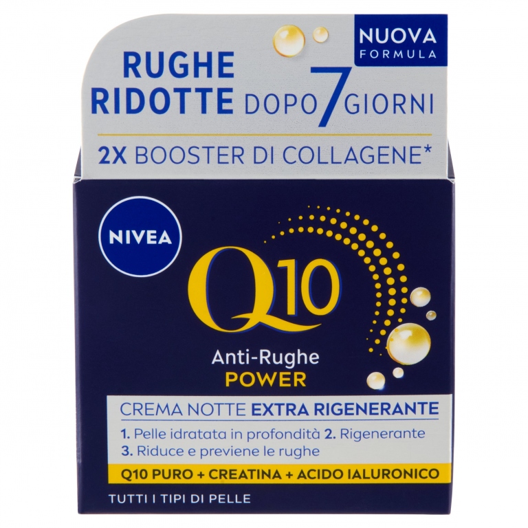 NIVEA Q10 POWER ANTI-RUGHE + RASSODA & TONIFICA CREMA NOTTE 50 ML