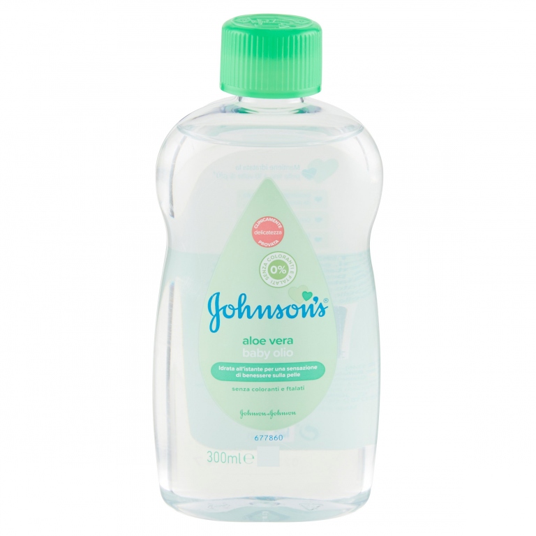 JOHNSON'S ALOE VERA BABY OLIO 300 ML