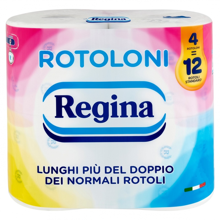 ROTOLONI REGINA CARTA IGIENICA 4 ROTOLI