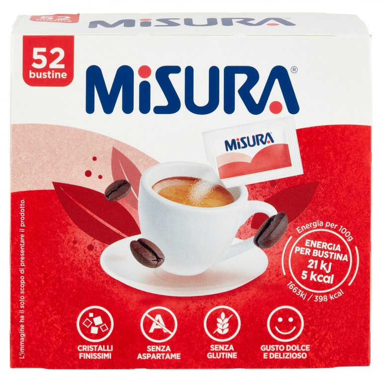 MISURA DOLCIFICANTE IN BUSTINE 52 X 1,25 G