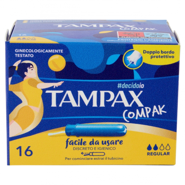 TAMPAX COMPAK REGULAR X16