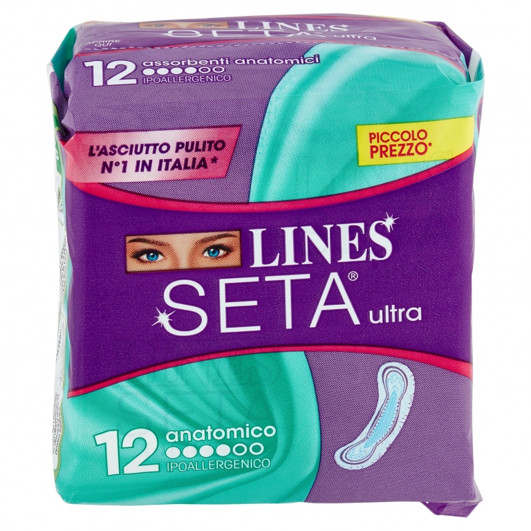 LINES SETA ULTRA ANATOMICO X12