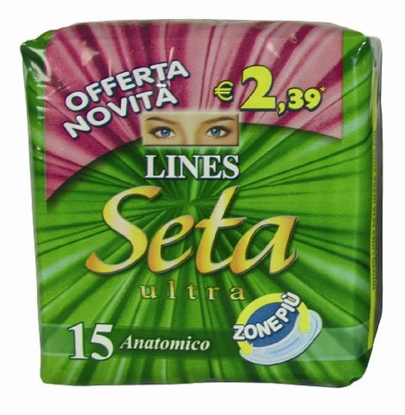 LINES SETA ULTRA ANATOMICO X12