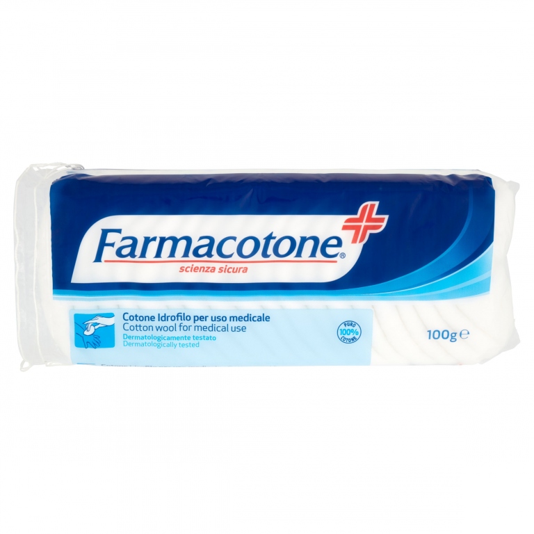 FARMACOTONE COTONE IDROFILO PER USO MEDICALE 100 G